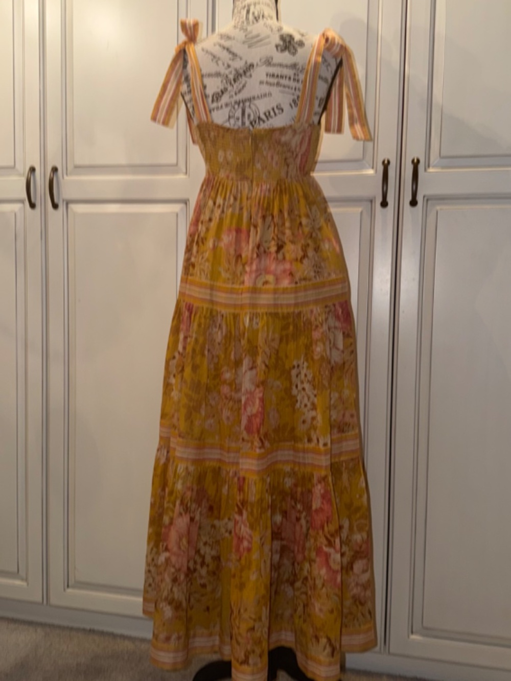 Zimmermann Pattie Cotton Sundress Designer Size 3 (10 US) - Picture 3 of 6